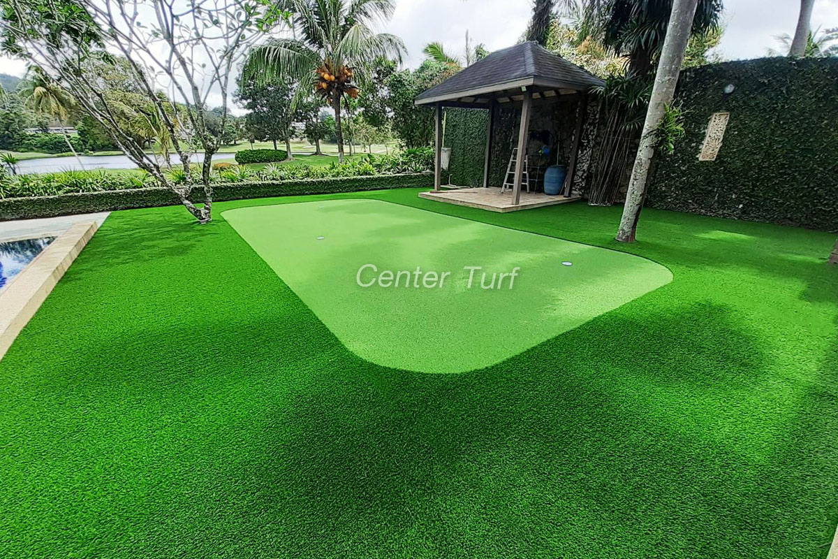 พัตติ้งกรีนหญ้าเทียม @หมู่บ้าน Phuket Country Club