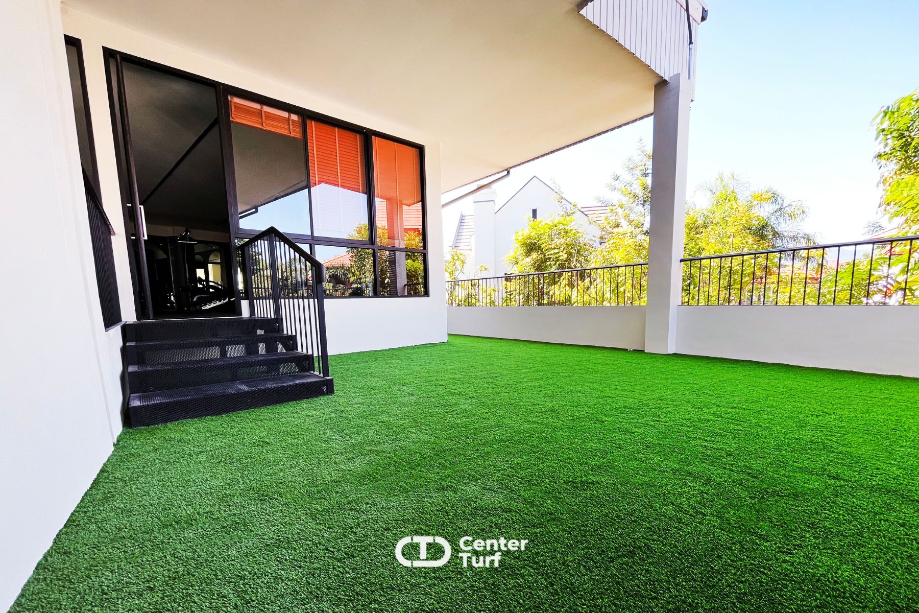 เปลี่ยนดาดฟ้าหรือระเบียงให้เป็นมุมออกกำลังกายที่ผ่อนคลาย